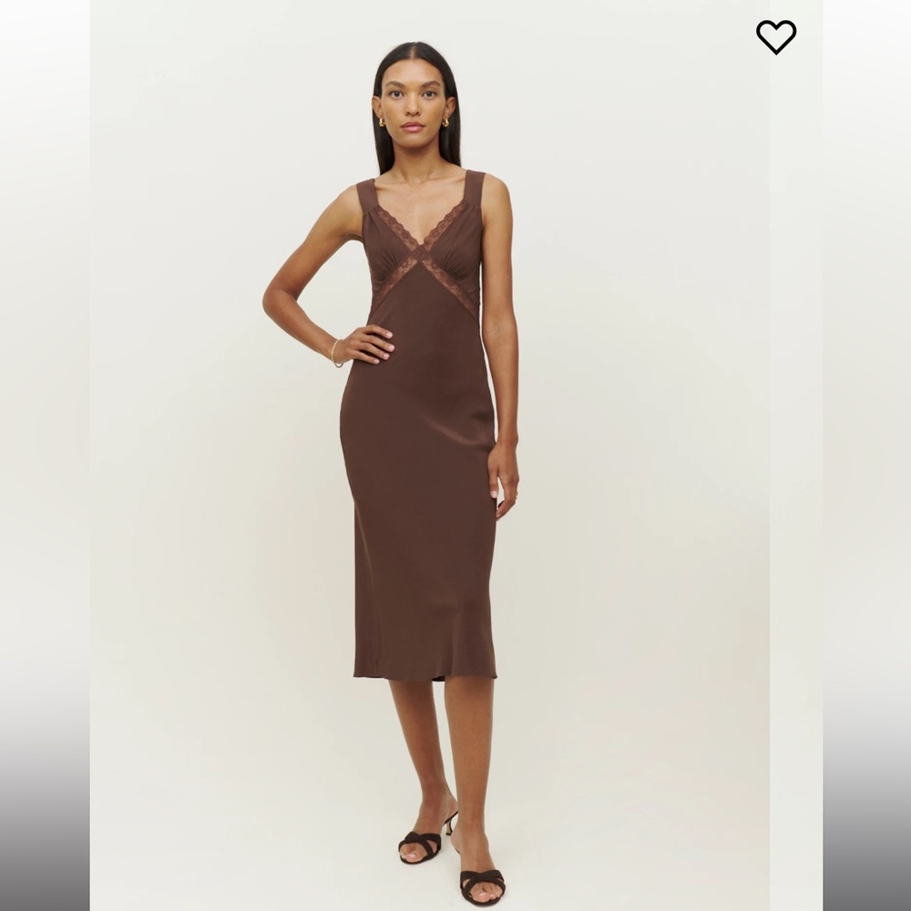 Reformation Provence silk dress